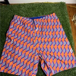 louis vuitton diamond damier drawstring shorts